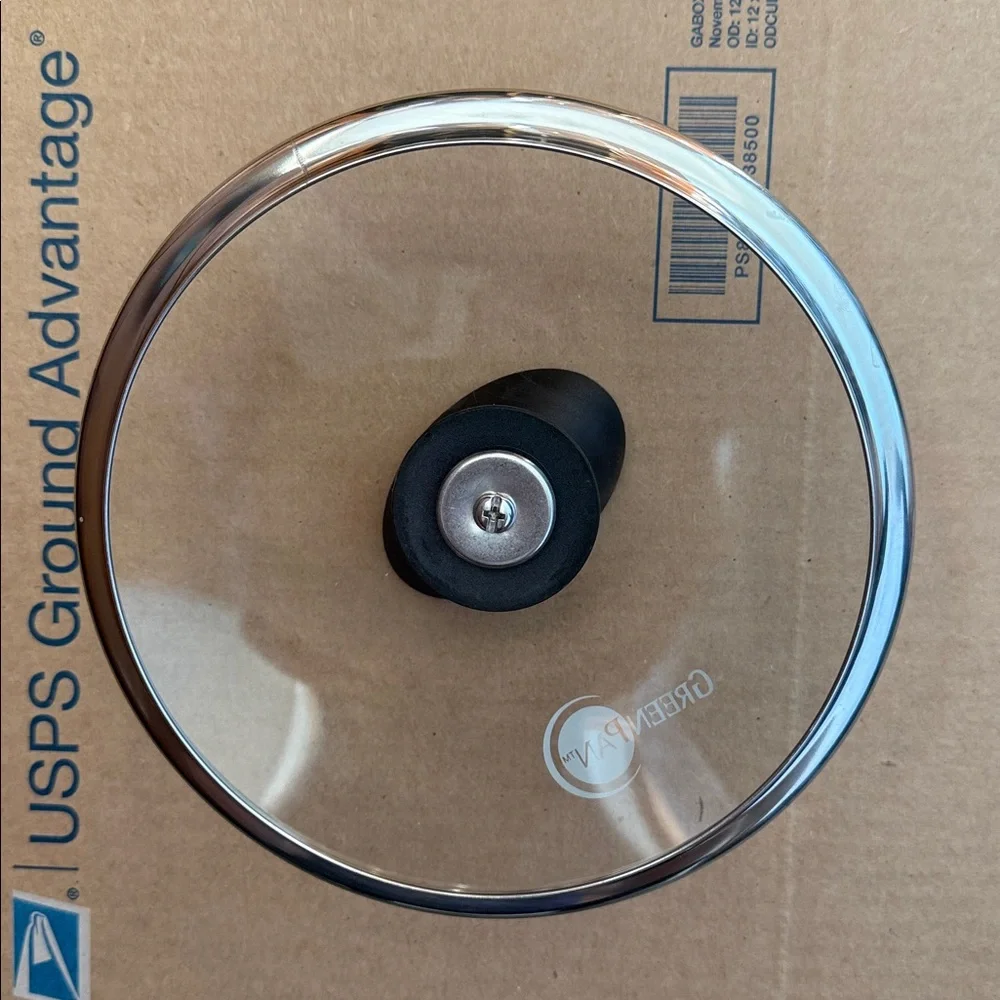 Green Pan Brand Replacement LID ONLY Approximately for a 6 inch sauce pan.